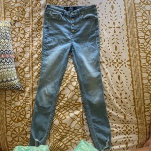 Hollister high rise skinny jeans